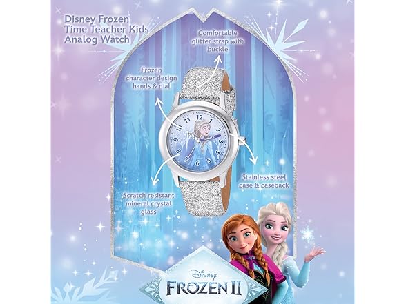 Disney Frozen Watch Girls Ages 4–7