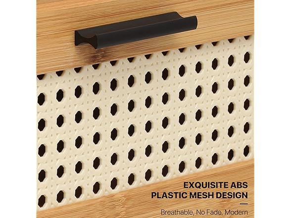 MoNiBloom Small Boho Nightstand Table