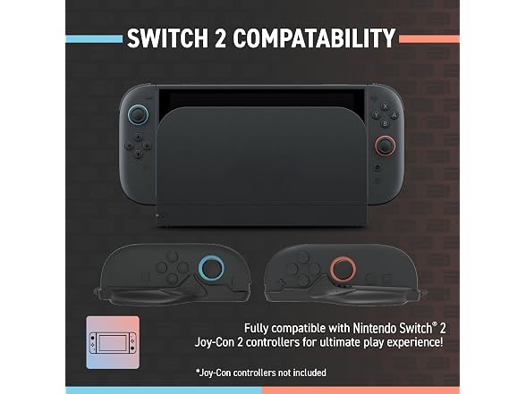 (2 Pack) Hyperkin Duo Ergonomic Mouse Grip for Joy Cons