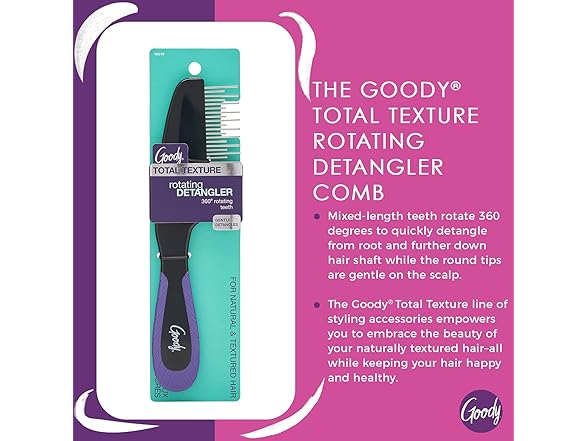 Goody Total Texture Rotating Detangler Brush