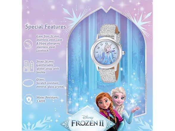 Disney Frozen Watch Girls Ages 4–7