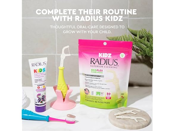 RADIUS EcoFlex Kids Floss Pick Starter