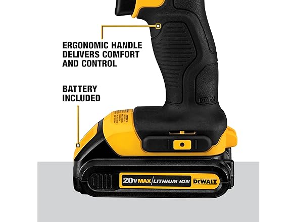 DEWALT DCD771C2 20V Max Drill/Driver Kit
