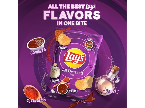 Lay's Potato Chips Variety, 1 oz Bags, (21 Pk)