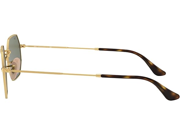 Ray-Ban Rb3556n Octagonal Flat Lens Sunglasses