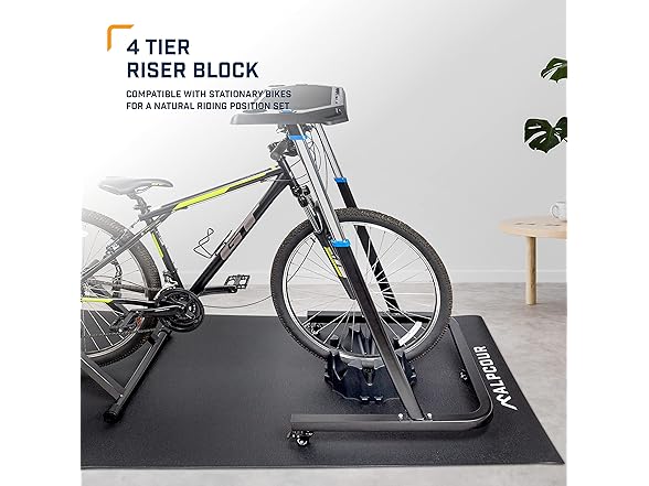 Alpcour Bike Trainer 4-Tier Riser