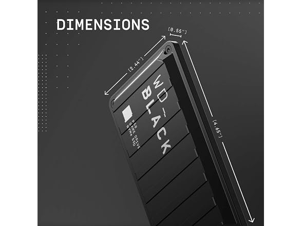 (NEW) Western Digital 4TB P50 Game Drive SSD