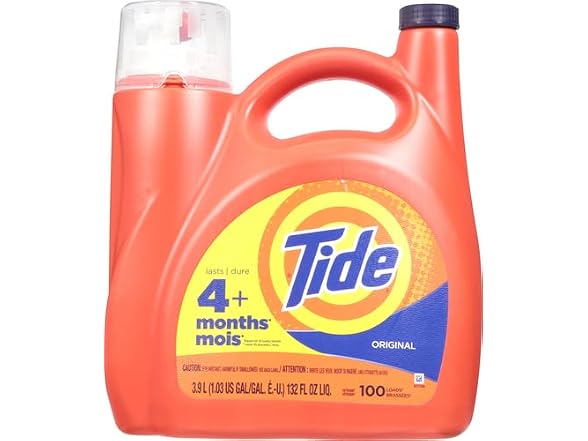 Tide Tide Liquid Laundry Detergent, 132 oz