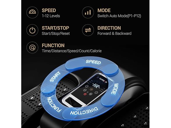 CURSOR FITNESS Under Desk Elliptical Machine