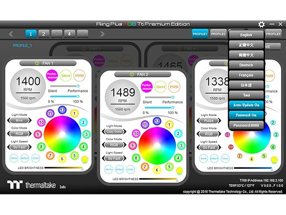 Thermaltake Riing PlusCooling Fan - Case