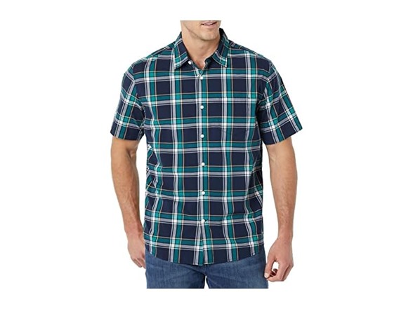Navy/Green, Plaid