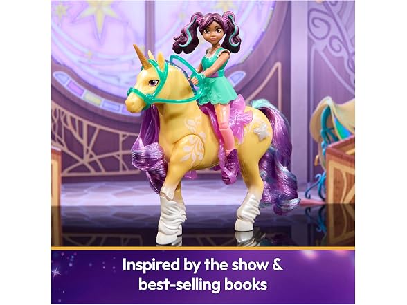 Unicorn Academy Ava & Plant Magic Leaf