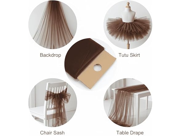 AK TRADING CO. 54" x 40 Yards IFR Tulle Fabric Bolt