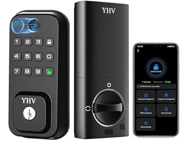 $42.99, Was $199.99, 78% Off! Smart Keyless Deadbolt Lock w/ WiFi dealfomo