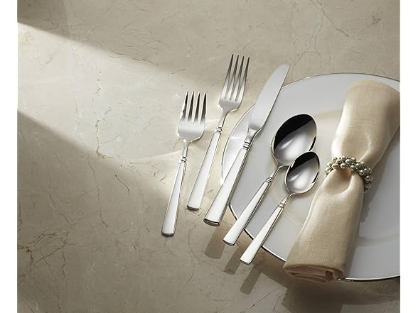 Oneida Easton Fine Flatware Dinner Spoons, Set Of 4