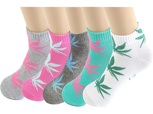 Huga Fang Unisex Marijuana Weed Socks