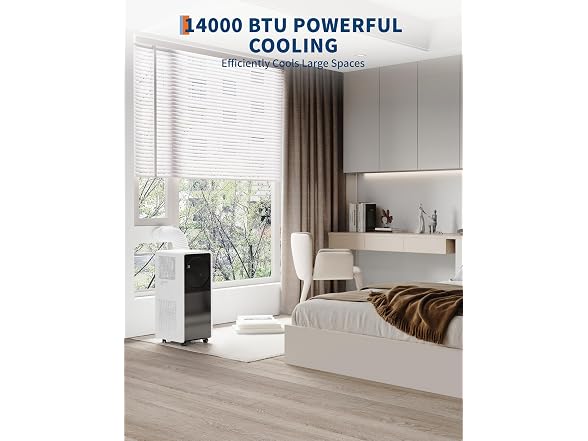 Garvee HSU13K-PYFR4BE-INV 14,000 BTU Portable AC