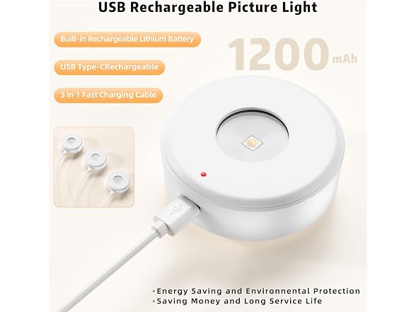 Lightbiz Picture Light White 3 Pcs