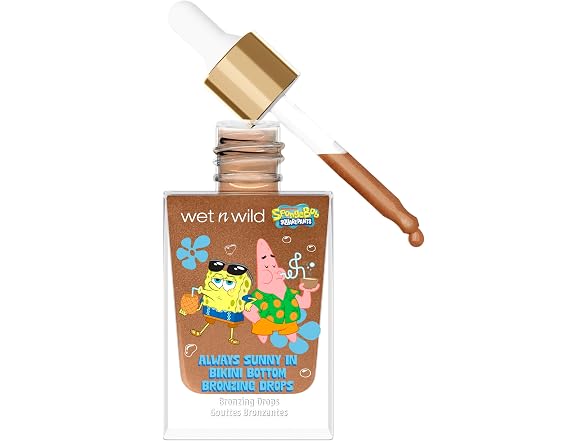 wet n wild Spongebob Bronzing Drops Always Sunny