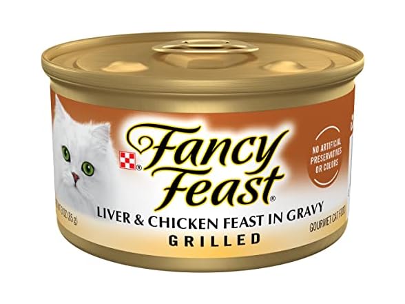 24PK Purina Fancy Feast Grilled Wet Cat Food