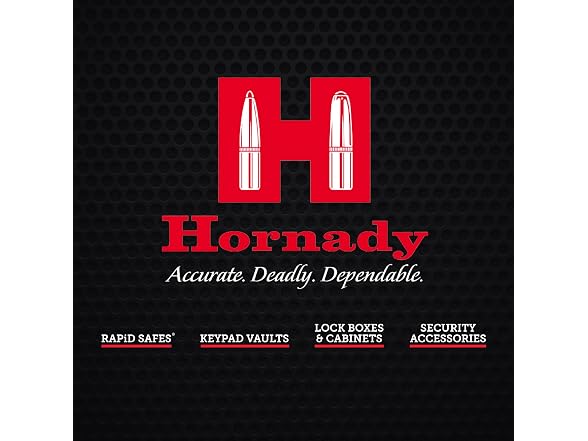 Hornady Rapid Safe Night Guard Bedside Safe Black