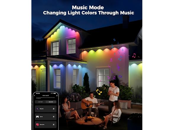 DeckTok Permanent RGB Lights 100FT
