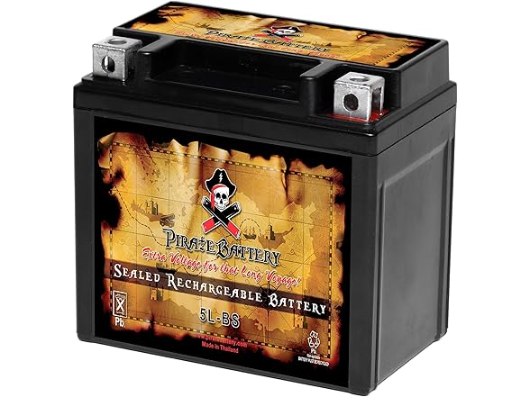 Pirate Battery YTX5L-BS Maintenance Free
