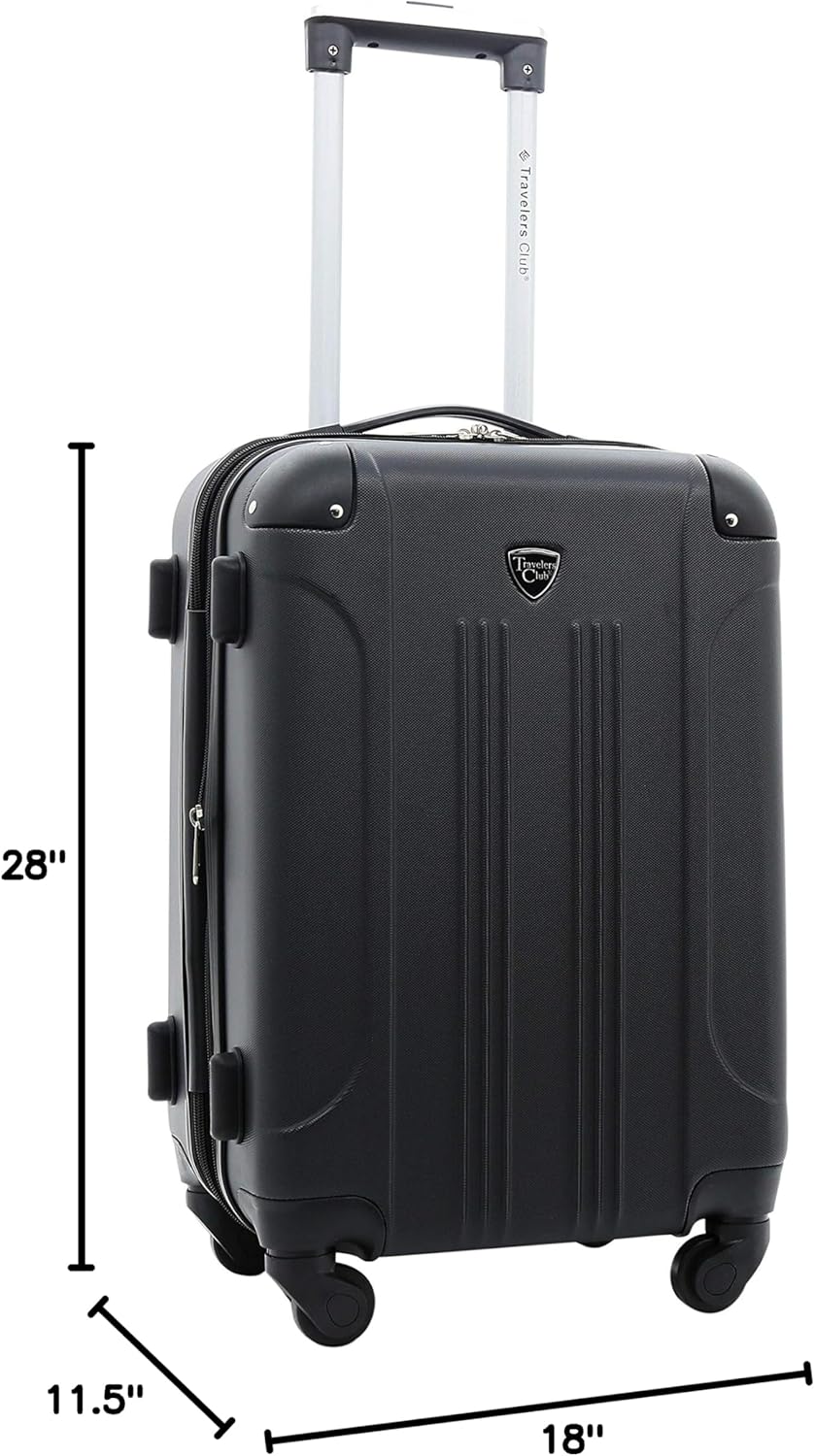 Travelers Club Chicago Luggage, 5-Piece Set - Gallery 12