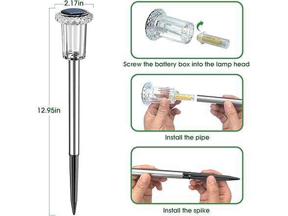 Solar Outdoor Lights RGB