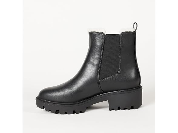 The Drop Women's Campbell Sherpa Chelsea Boot