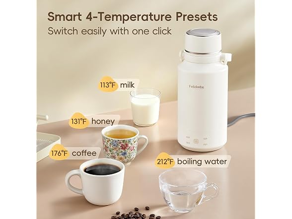Felizbebe 33.8 Oz/1000mL Portable