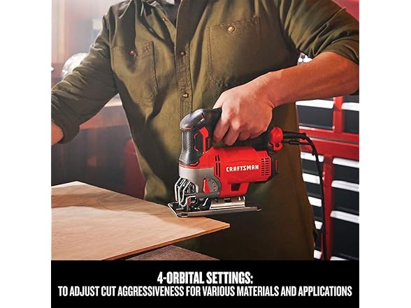CRAFTSMAN Jig Saw, 6.0-Amp, Corded (CMES612)