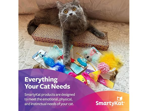SmartyKat Instincts Wild Wand Toy