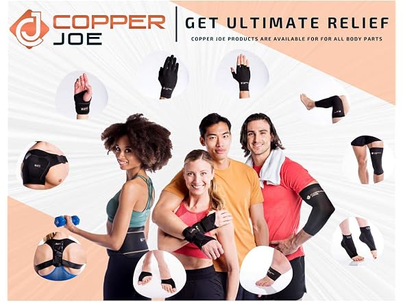 Copper Joe Recovery Shoulder Brace