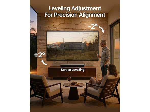 PEGZONE Full Motion TV Wall Mount