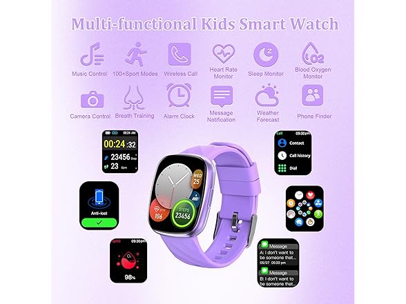 AXYWINBO Kids Smart Watch