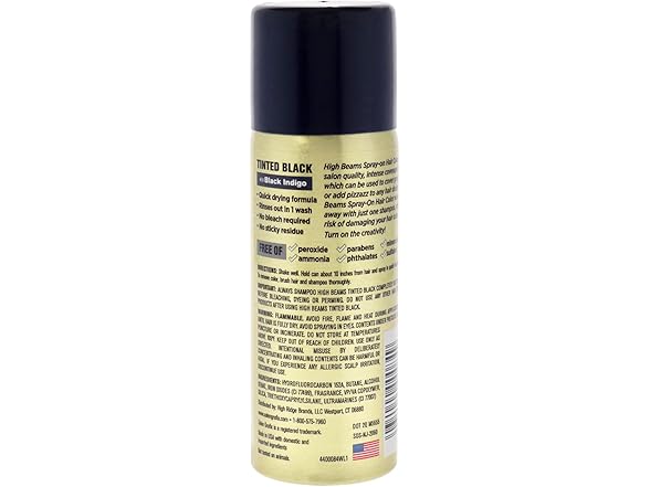 Salon Grafix Tinted Black Temporary Spray