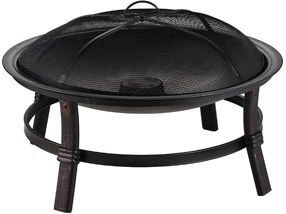 Mr. Bar-B-Q Endless Summer Brushed Copper Firebowl