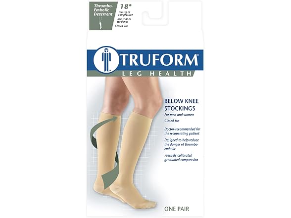 Truform Anti Embolism Stockings Beige Small