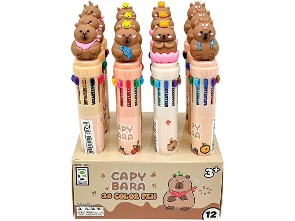 GEDDES Raymond Geddes Capybara 10-Color Pens