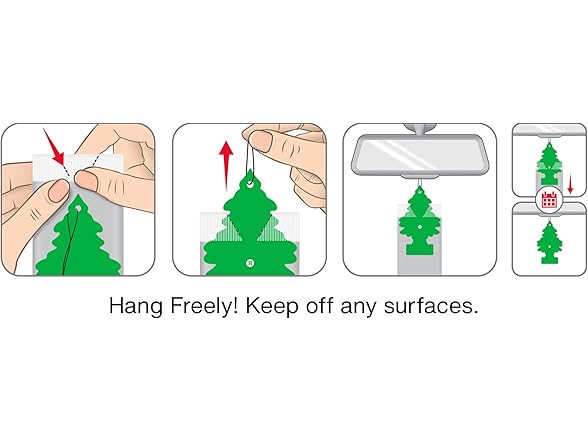 LITTLE TREES Car Air Freshener, 24 Count