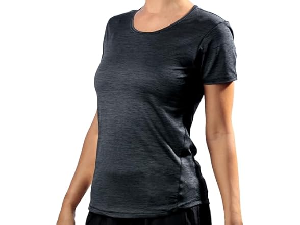 Kanu Surf Women's Heather Black Rashguard (XL)