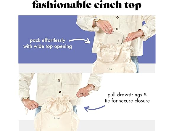 Fit & Fresh Lunch Bag for Women Ivory Daisies