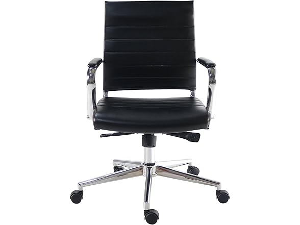 Lorell Tempo Modern Mid-Back Office Chair