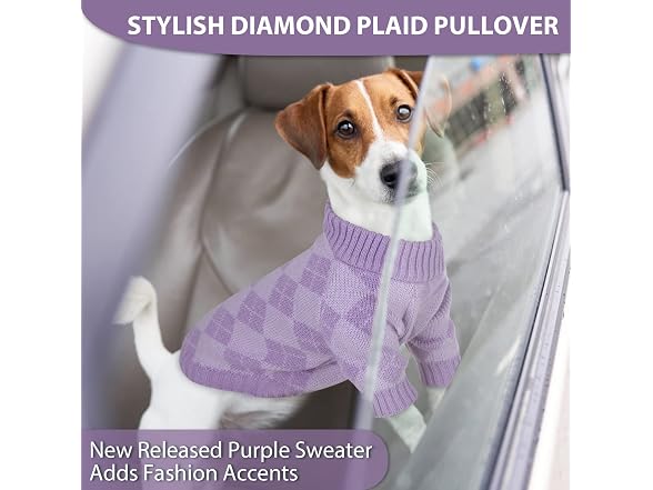 Queenmore Puppy Sweater - Warm Dog Turtleneck