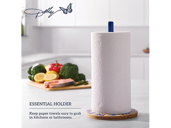 Dolly Parton Bamboo Paper Towel Holder