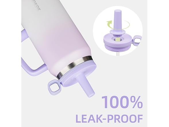 BJPKPK 50 oz Insulated Tumbler Purple Pearl