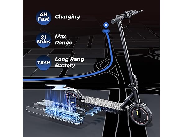 HopCycle Electric Scooters | 500W | 18MPH - Gallery 4