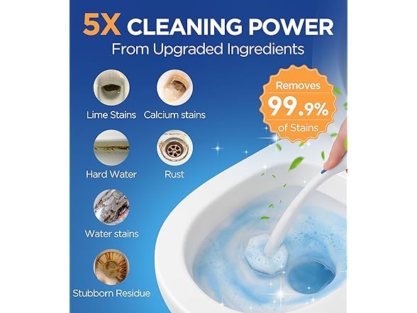 Caspeak 64 Count Toilet Wand Refills