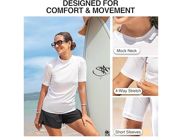 Kanu Marina White Active Rashguard (XS)